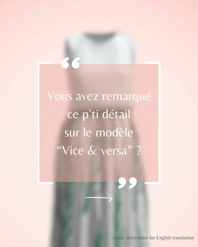 *Le p'ti détail _ Vice & versa*

Chaque tenue &Alaure est un trésor de minutie, ponctué de petits détails qui la rendent unique.

Sur Vice & versa, le bord du gilet est gardé brut, puis effiloché pour créer une frange pleine de charme.
Et contrairement à un gilet classique qui se boutonne devant, celui-ci se noue sur les côtés. Trois jolis nœuds en soie, pour plus de confort – et encore plus de poésie.

Alors, vous aviez remarqué ?

👗 Modèle “Vice & versa” - collection Esperluette
🧵 Disponible sur commande, T36 à 52, en trois exemplaires maximum.

````````````````
*The lil' detail _ Vice & versa*

Each &Alaure outfit is a treasure of meticulousness and small details that make it unique. 

On Vice & versa, the edge of the cardigan is left raw, then frayed to create a fringe full of charm.
And unlike a classic cardigan that buttons in the front, this one ties at the sides. Three pretty silk bows, for more comfort – and a little extra poetry.

So, did you notice?

👗 Model “Vice & versa” - Esperluette collection
🧵 Available by order, sizes 36 to 52, in a maximum of three copies.

````````````````
#etalaure #insulaireetsolaire #elegancelumineuse #robedesoiree #leptidetail #caribbeanartisanalluxury #madeinmartinique #slowfashion