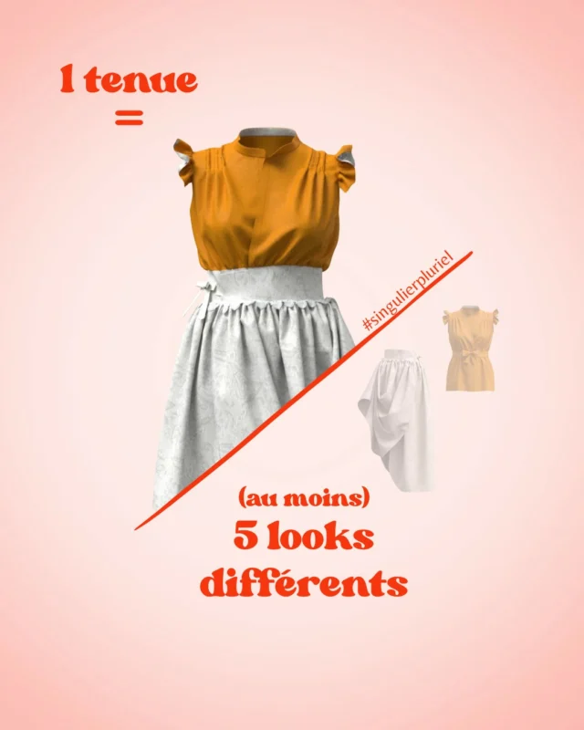 Votre garde-robe parle-t-elle le #singulierpluriel ?

Mon credo : une belle tenue prend tout son sens quand vous la portez.

C'est pourquoi je conçois les tenues &Alaure pour qu'elles puissent être réutilisées de multiples façons. Une pièce &Alaure, c'est comme un mot qui peut se décliner en plusieurs phrases selon l'humeur, l'occasion, la personnalité...
1 tenue = 2 pièces = une infinité de possibilités

Et vous, quelle est votre façon préférée de porter vos belles tenues ? En mariant le haut, le bas ou en portant l'ensemble complet ?

````````````````
Does your wardrobe speak #singulierpluriel?

My credo: a beautiful outfit only makes sense when you wear it.

That's why I design &Alaure outfits so they can be reused in multiple ways. An &Alaure piece is like a word that can be used in several sentences depending on the mood, the occasion, the personality...
1 outfit = 2 pieces = infinite possibilities

And you, what is your favorite way to wear your beautiful outfits? By mixing the top, the bottom, or wearing the complete set?

````````````````
#etalaure #insulaireetsolaire #elegancelumineuse #robedesoiree #singulierpluriel #grammaireduvetement #caribbeanartisanalluxury #madeinmartinique #slowfashion #reuserecycle #versatileclothing